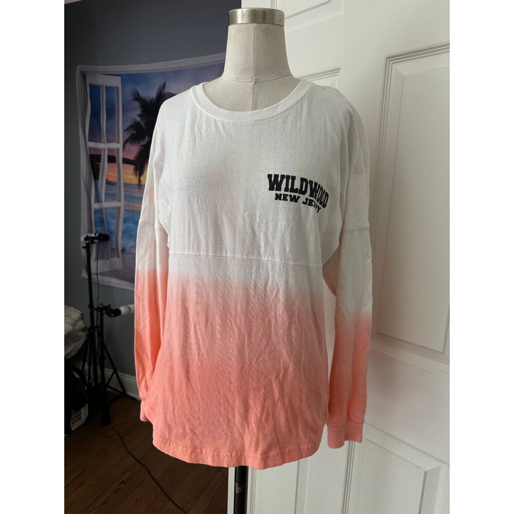 WILDWOOD New Jersey colorblock L/S tshirt by LE Medium